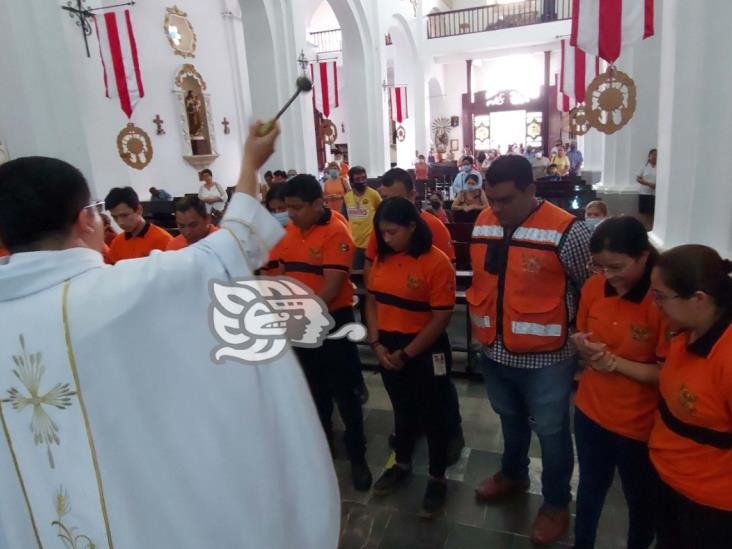 Iglesia Católica pone en manos de Dios a los socorristas de Misantla