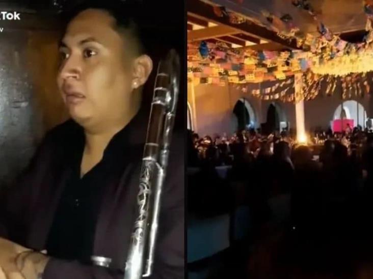 Músico se hace viral al llorar tras saber que tocará en la boda de su exnovia(+video)