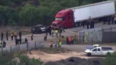 (+Video) Sube a 53 la cifra de migrantes hallados muertos en un camión en Texas