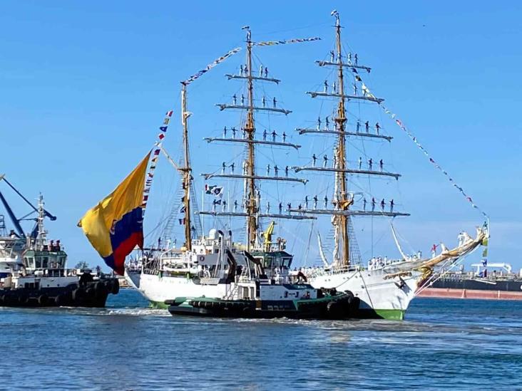 Sin dar explicaciones, parte del puerto de Veracruz el Velero ´Gloria´ de Colombia