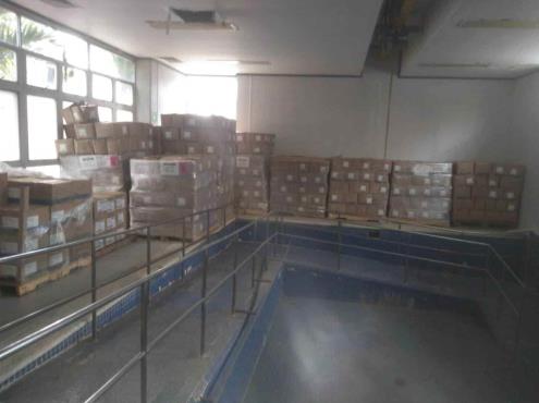 Hospital de Alta Especialidad de Veracruz guardó medicinas en alberca