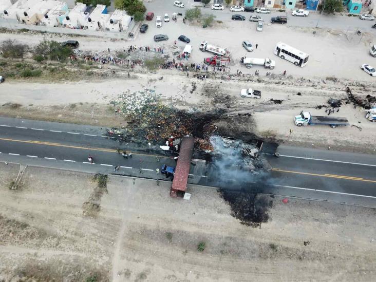 Chocan dos tráilers en Coahuila; reportan dos muertos