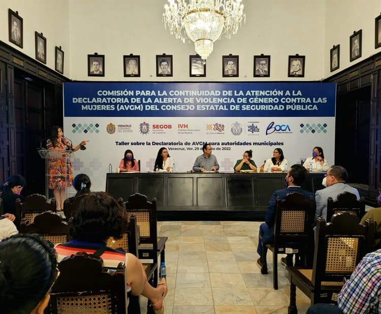 Realizan Jornada de Capacitaciones de Alerta de Violencia de Género en Veracruz