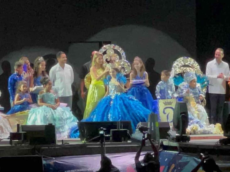 Coronan a la corte infantil del Carnaval de Veracruz 2022