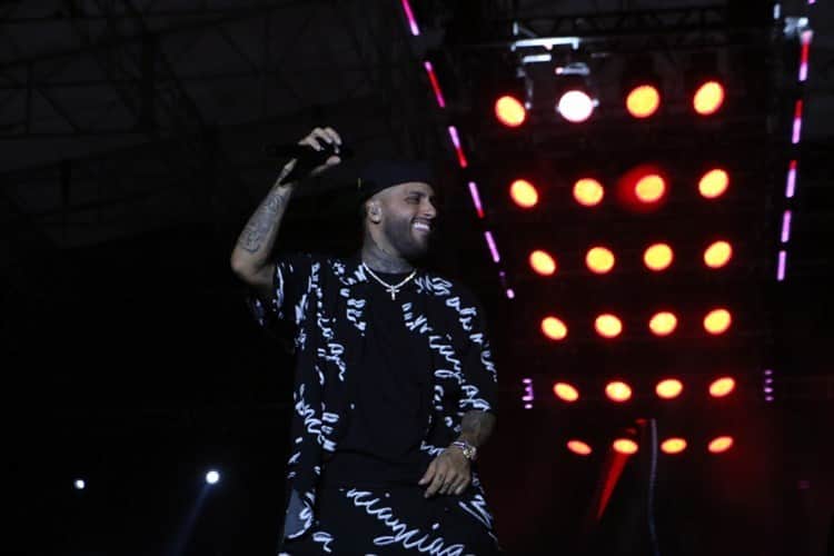 Nicky Jam puso a bailar a su público en el Carnaval de Veracruz 2022