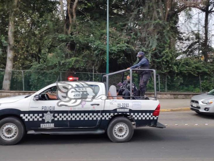 Reportan movilización policiaca en Xalapa tras captura de asaltantes: hay un herido