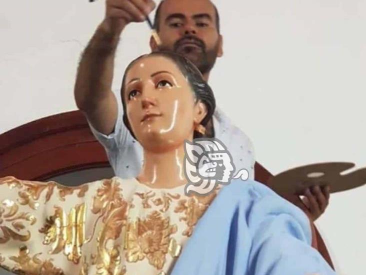 Con peregrinación, misantecos celebran restauración a la Virgen de la Concepción