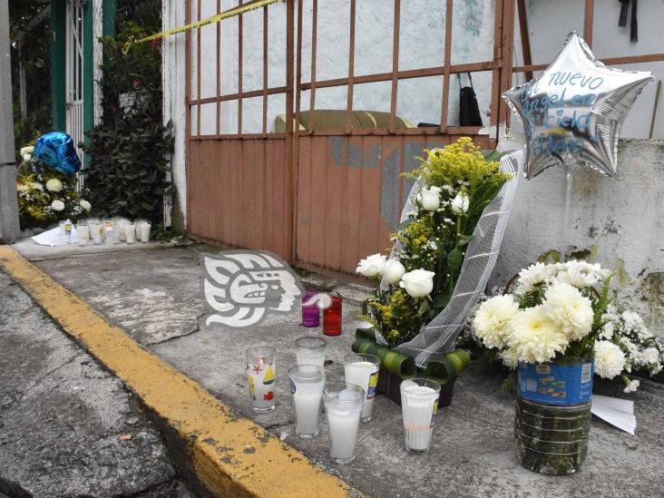 Instalan altar en memoria de Alan, niño de 12 años asesinado en Orizaba