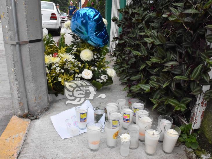 Instalan altar en memoria de Alan, niño de 12 años asesinado en Orizaba
