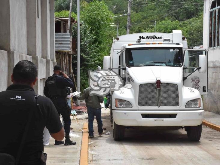 ¡Tragedia! Camión de basura arrolla a abuelita en Río Blanco