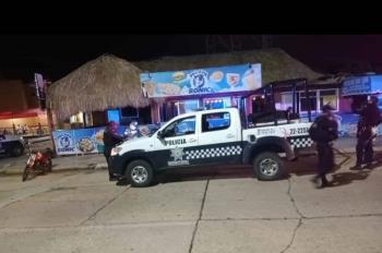 Extorsionadores someten a 'cachazos' a encargado de bar en Coatzacoalcos