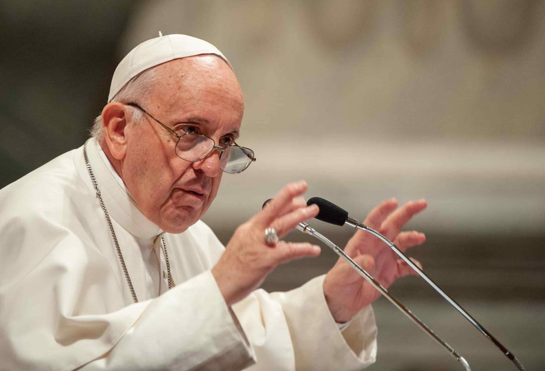 Papa Francisco pide no justificar la guerra; llama a la paz