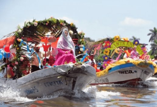 Conoce la historia de Santa Ana, la santa que apareció en el mar de Boca del Río