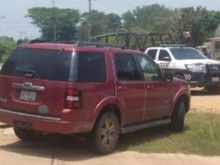 SSP aseguró vehículos, toma clandestina y detiene a uno en el sur de Veracruz