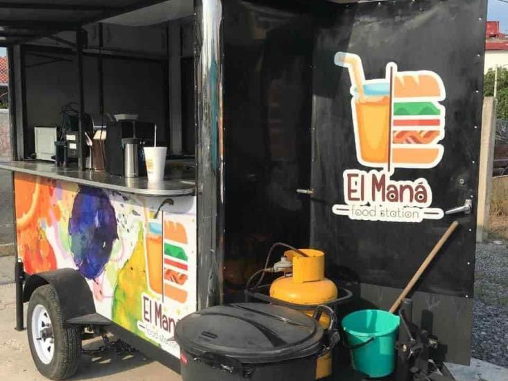 Denuncian robo de un Food Truck en el fraccionamiento Floresta en Veracruz