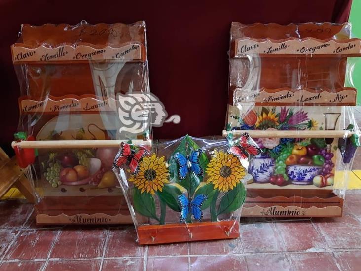 En Misantla, promocionan artesanías de familiares recluidos