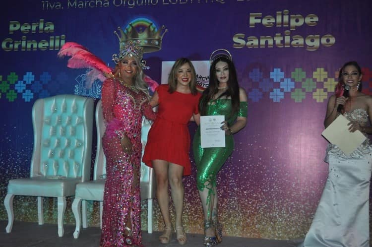 Coronan a los reyes de la Marcha LGBTQ+ de Veracruz 2022