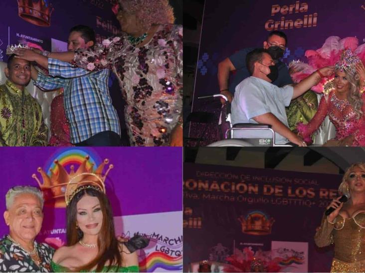 Lady Audios y Felipe Santiago  soberanos de la XI Marcha LGBTQ+ Veracruz-Boca del Río