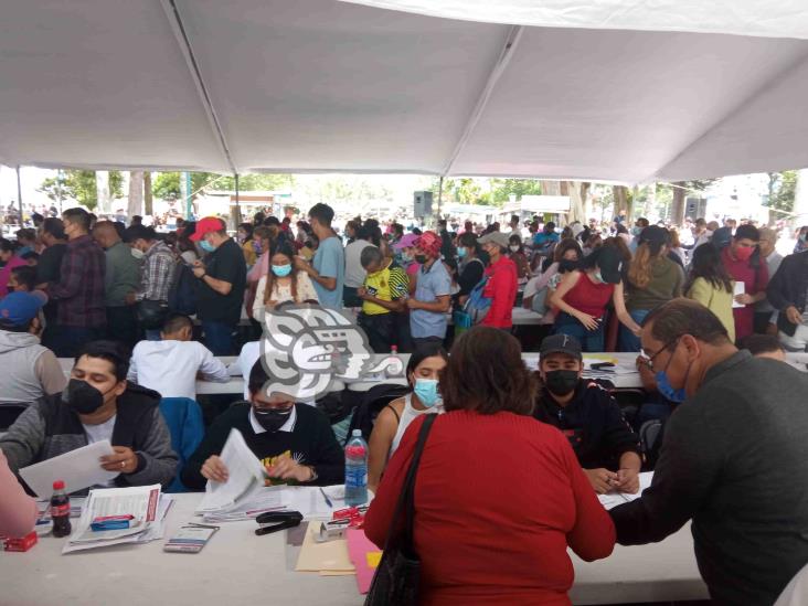 Multitud votó en elecciones internas de Morena, en Xalapa (+Video)