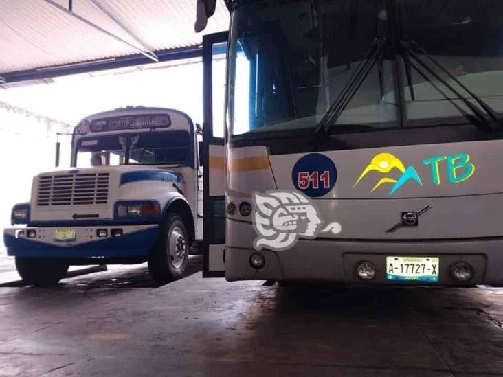 Se desploma afluencia de usuarios de autobuses en ruta Misantla a Xalapa