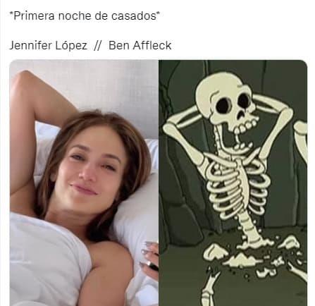 Ben Affleck se convierte en meme tras su luna de miel con JLO