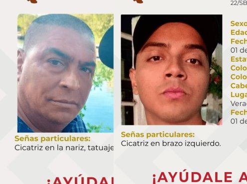 Reportan desaparición de padre e hijo en calles del puerto de Veracruz