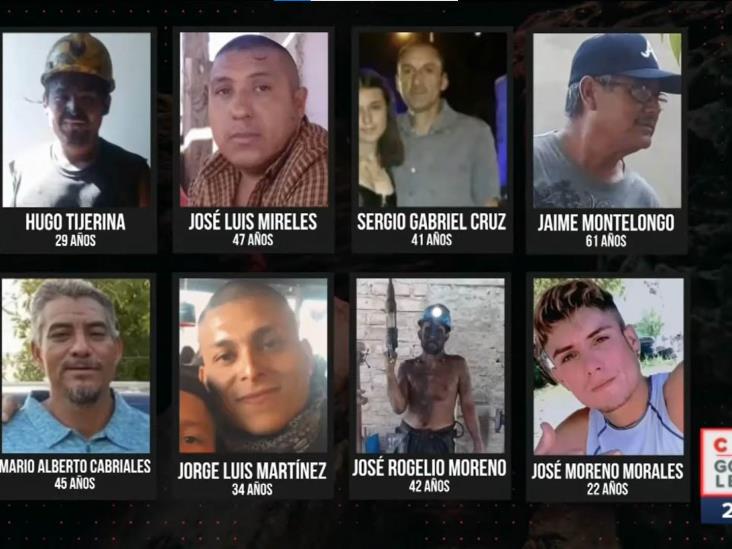 Ellos son los 10 trabajadores atrapados en una mina de Sabinas, Coahuila
