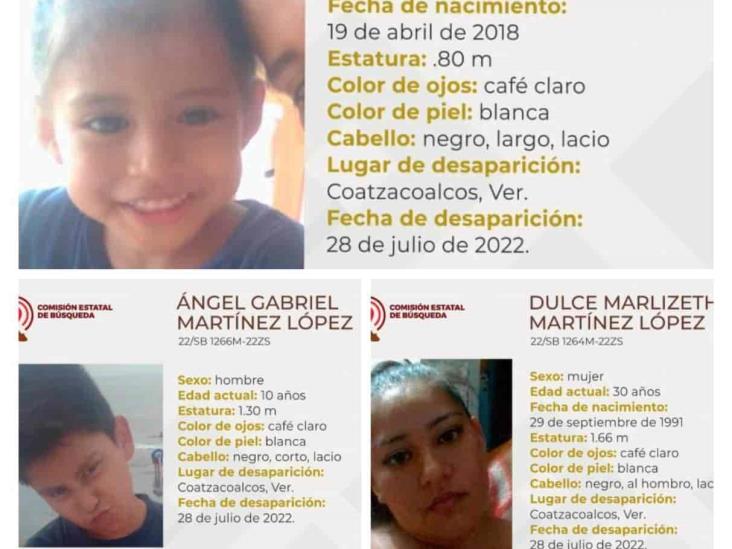 Menores presuntamente fueron sustraídos por su madre en Coatzacoalcos