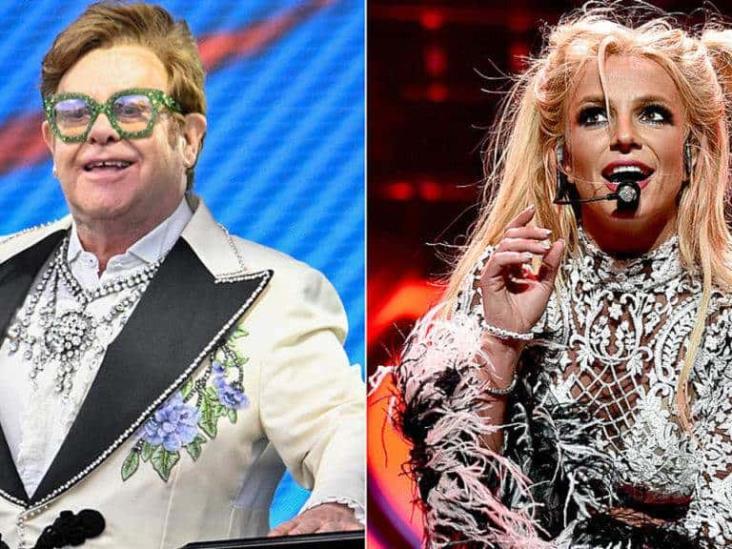 Anuncian nueva canción de Britney Spears y Elton John