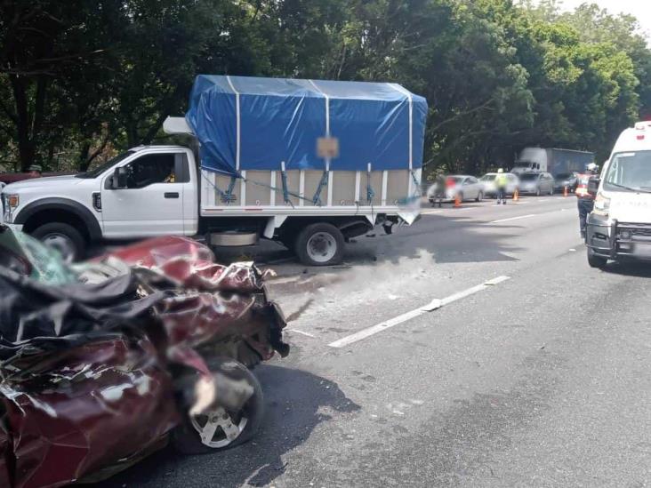 Intento de asalto provoca accidente en autopista México – Cuernavaca; hay 2 muertos