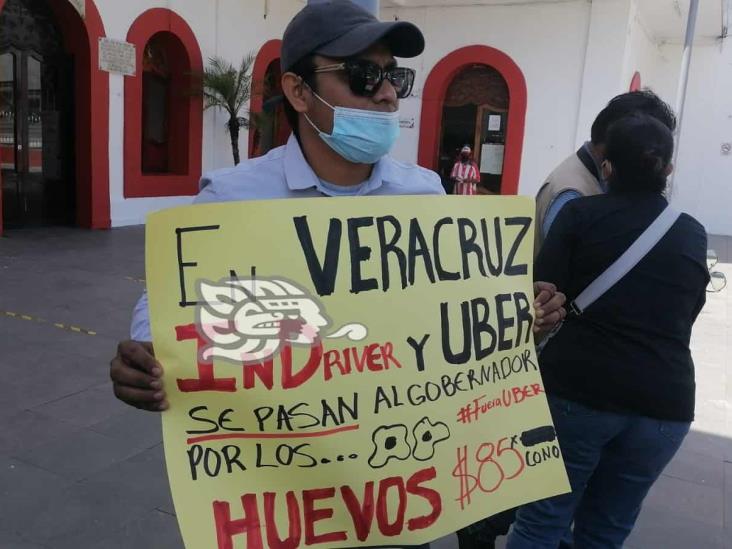‘Se lo pasan por…’; exigen al gobierno de Veracruz frenar apps de transporte