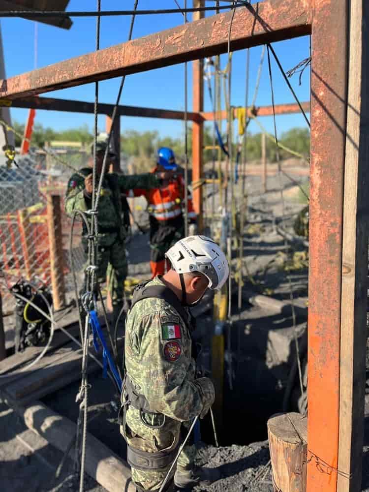 Equipos de rescate se preparan para entrar a la mina El Pinabete: CNPC