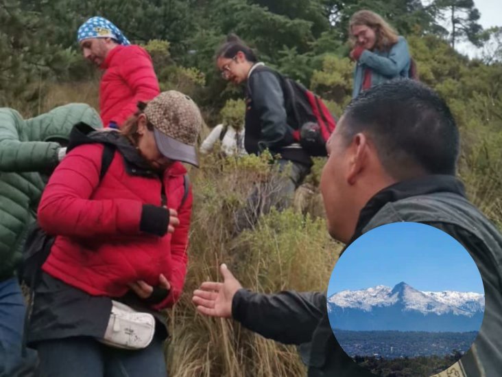 Se extravían 15 personas en zona montañosa del Ajusco; piden ayuda por redes sociales