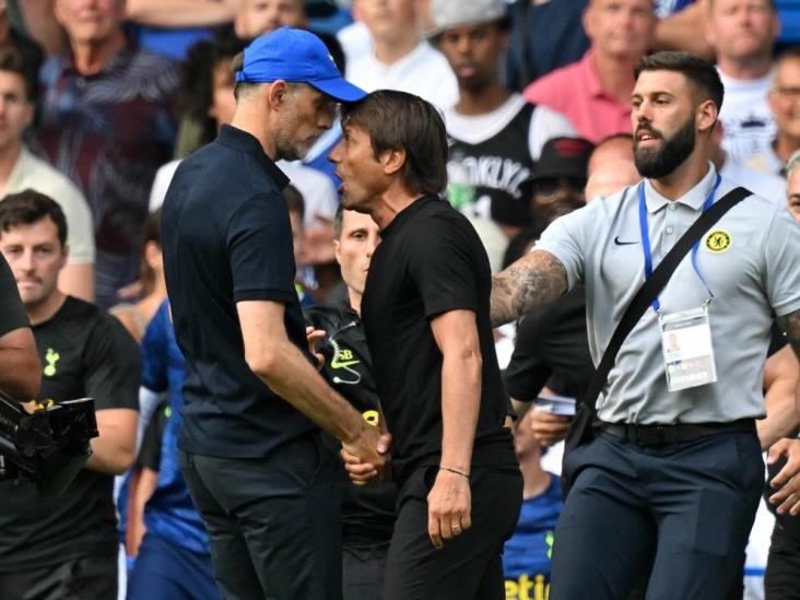 Tensión entre Conte y Tuchel, al final del partido Chelsea vs Tottenham