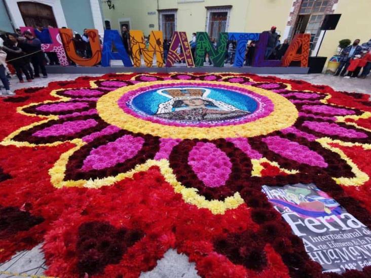 ¡Entérate!México logra Récord Guinness, realizan mega alfombra de aserrín en Tlaxcala