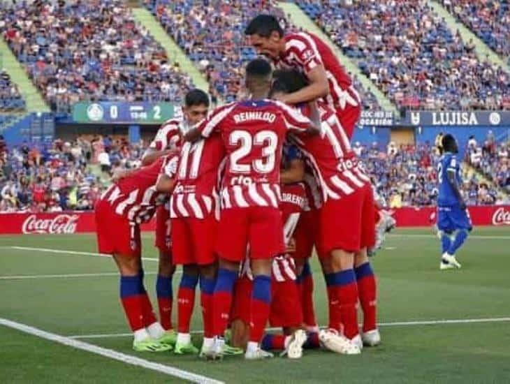 Con marcador 0-3, Atlético de Madrid vence al Getafe