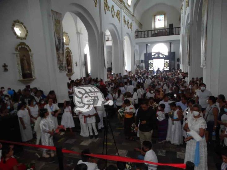 Misantecos asisten a celebración de Nuestra Señora de la Asunción