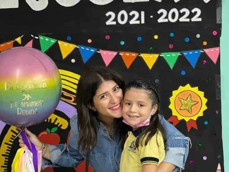 Regina Reyes Murrieta culminó su paso por preescolar en el Colegio Jean Piaget