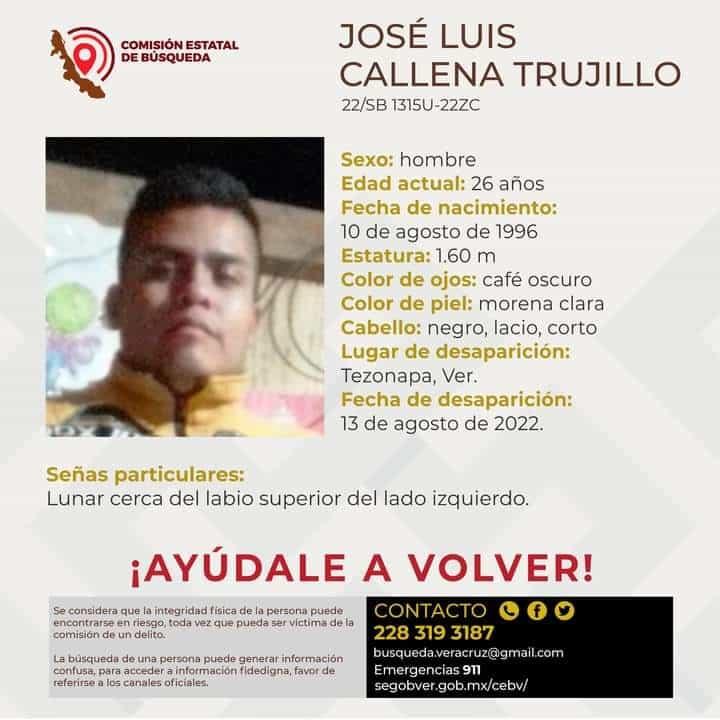 Desaparecen cuatro personas en la zona centro de Veracruz, entre ellas una menor