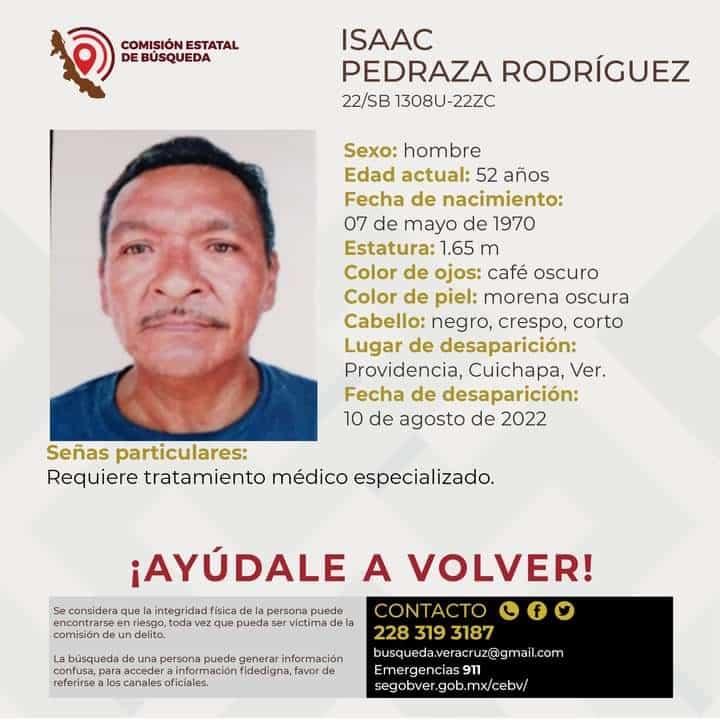 Desaparecen cuatro personas en la zona centro de Veracruz, entre ellas una menor