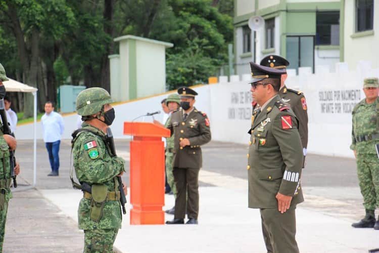 Toma protesta Comandante Pedro Hernández Bernal en el 83 Batallón de Infantería