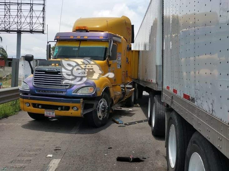 Se registra fuerte accidente múltiple sobre la Puebla-Veracruz (+Video)