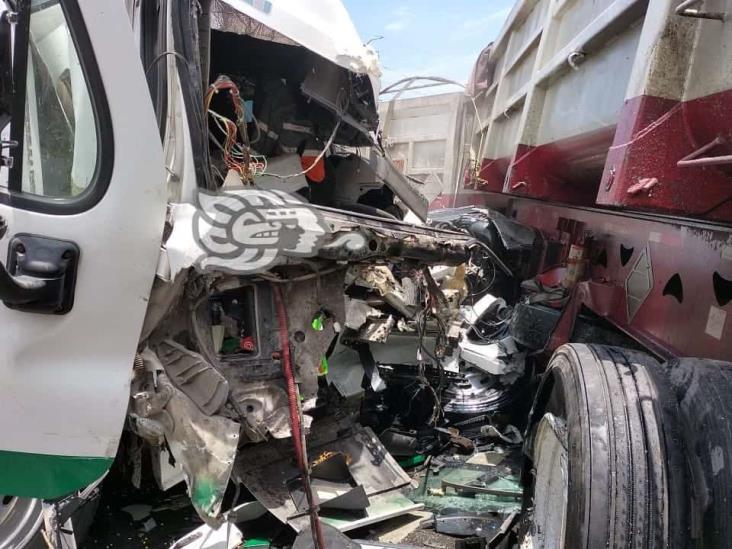 Se registra fuerte accidente múltiple sobre la Puebla-Veracruz (+Video)