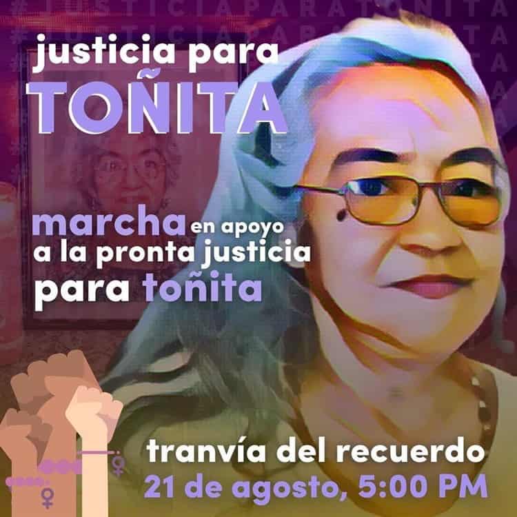 Marcharán para exigir justicia por feminicidio de Doña Toñita en colonia de Veracruz