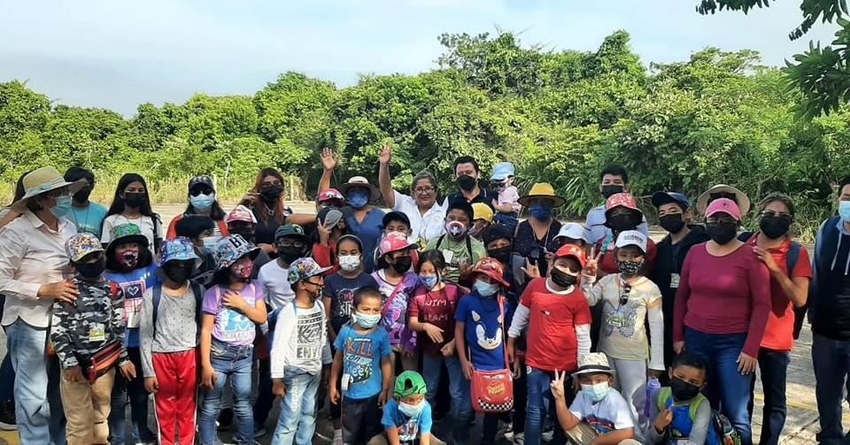 Disfrutan niños de un día divertido en parque Jaguaroundi 