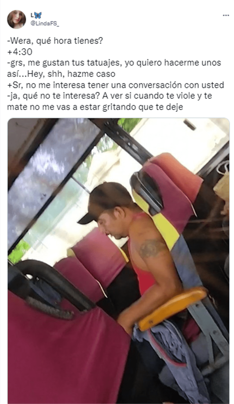 Joven denuncia acoso en camión de transporte en Boca del Río