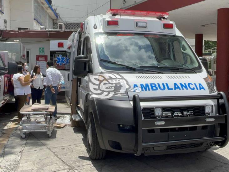 (+Video) Invierte Ayuntamiento de Poza Rica casi 2 mdp en nueva ambulancia