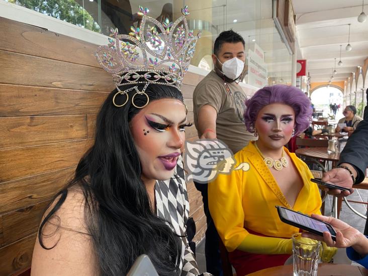 Comparado con otras ciudades, Xalapa es muy abierta: exponentes del Drag Queen