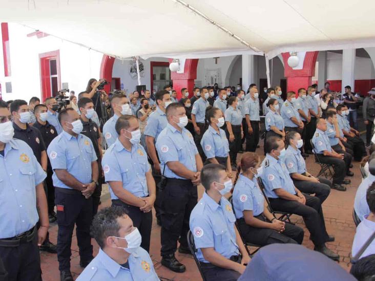 Conmemoran el 149 aniversario de Bomberos de Veracruz (+Video)