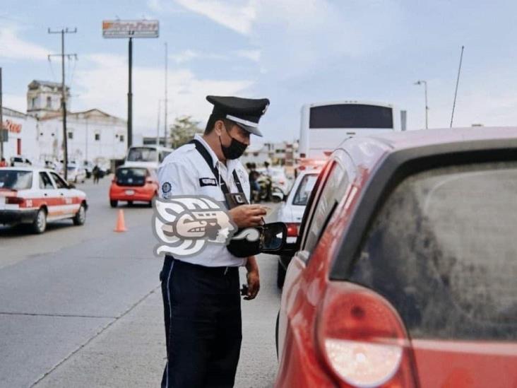 Aplican “cero tolerancia” con automovilistas en Tuxpan